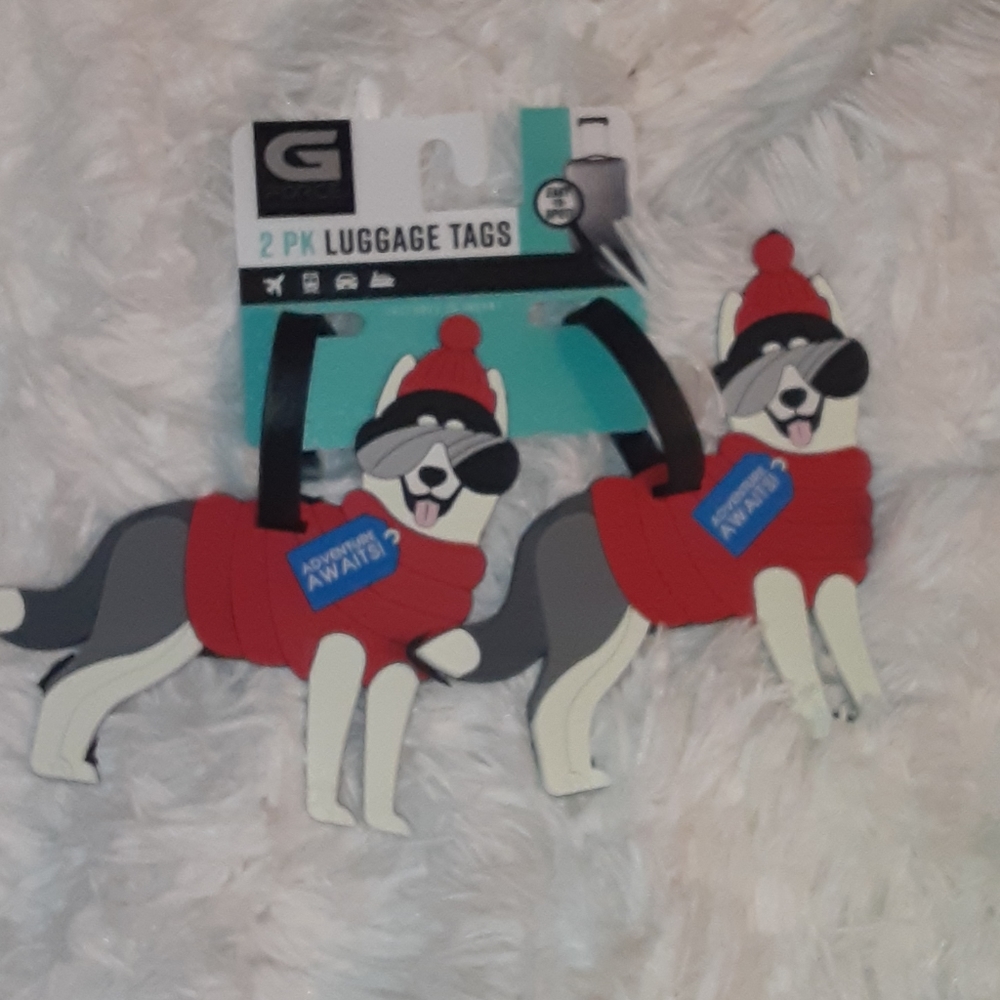 G FORCE DOG LUGGAGE TAGS PACK OF 2